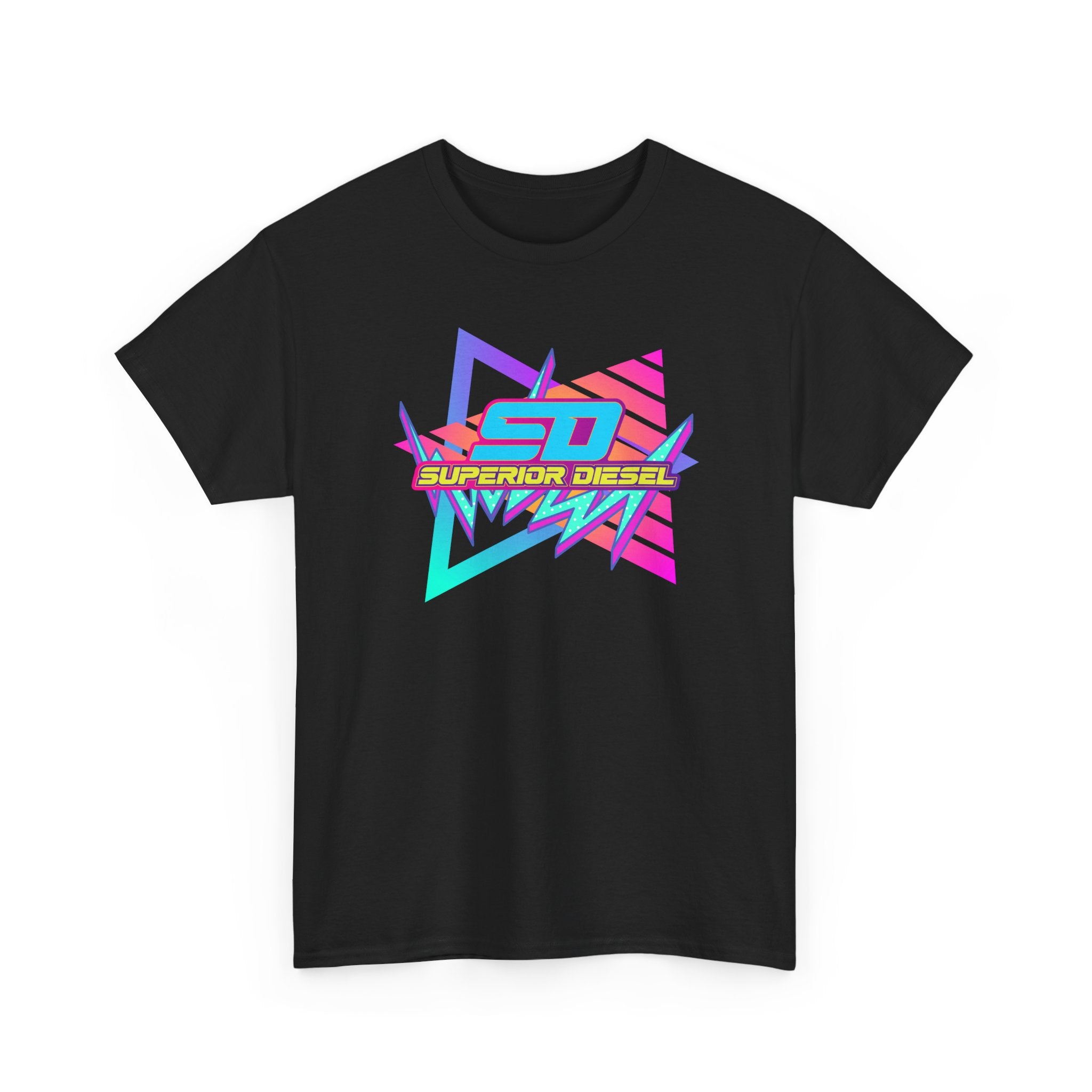 Retro 80s "Superior Diesel" Tee — Vaporwave Graphic T-Shirt