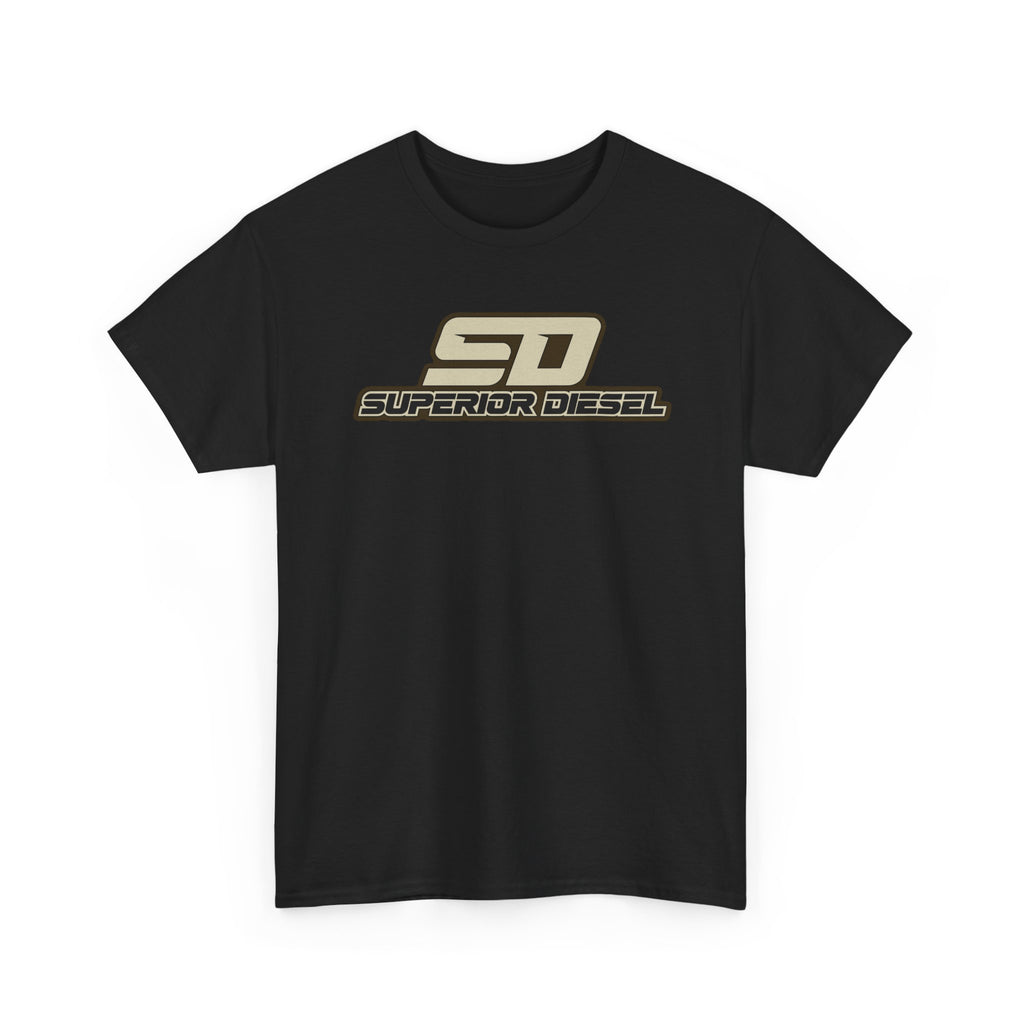 Superior Diesel Logo Tee — Retro SD Graphic T-Shirt for Diesel Truck Fans