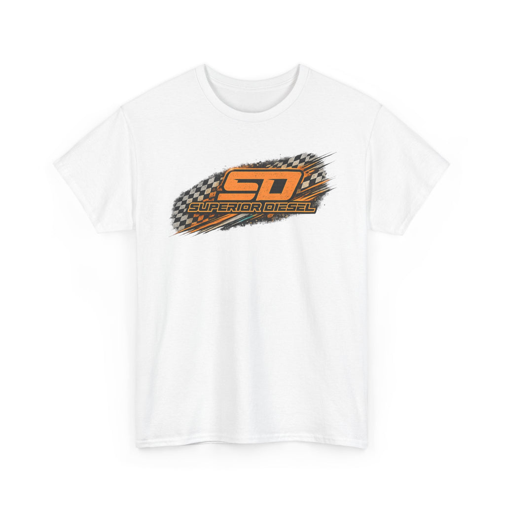 Racing Number 90 Checkered Flag T-Shirt — Motorsport Graphic Tee