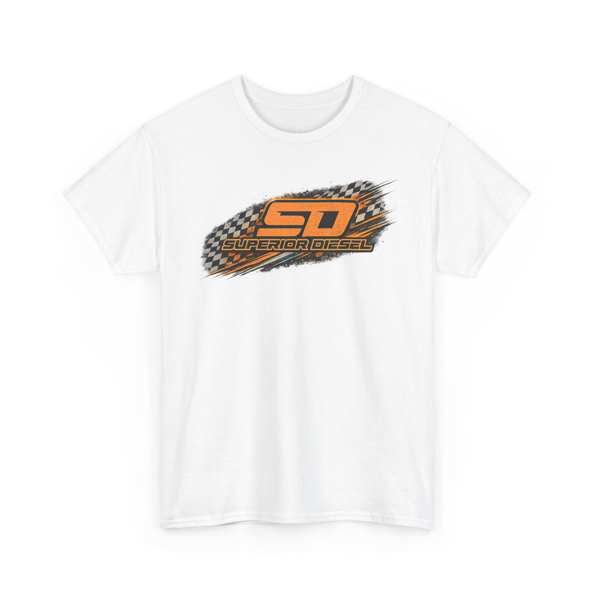 Racing Number 90 Checkered Flag T-Shirt — Motorsport Graphic Tee