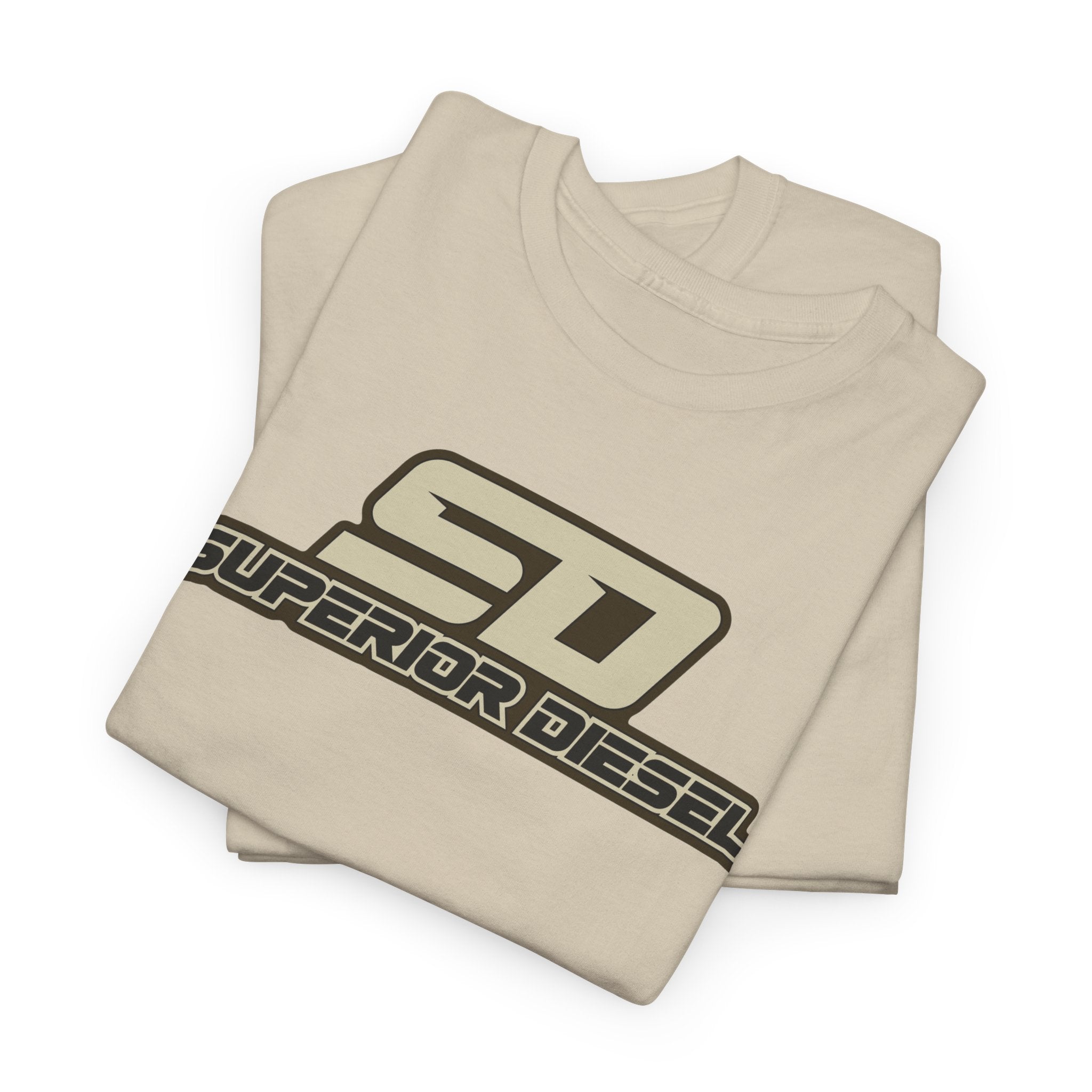 Superior Diesel Logo Tee — Retro SD Graphic T-Shirt for Diesel Truck Fans