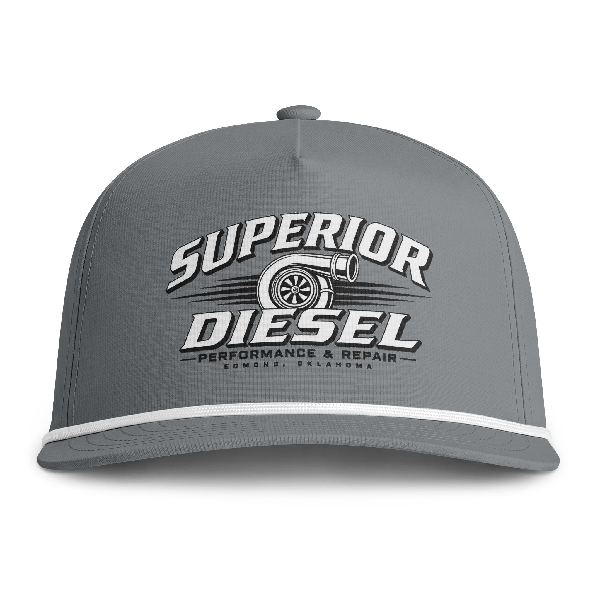 Superior Diesel Rope Cap – Vintage Truck Performance Hat