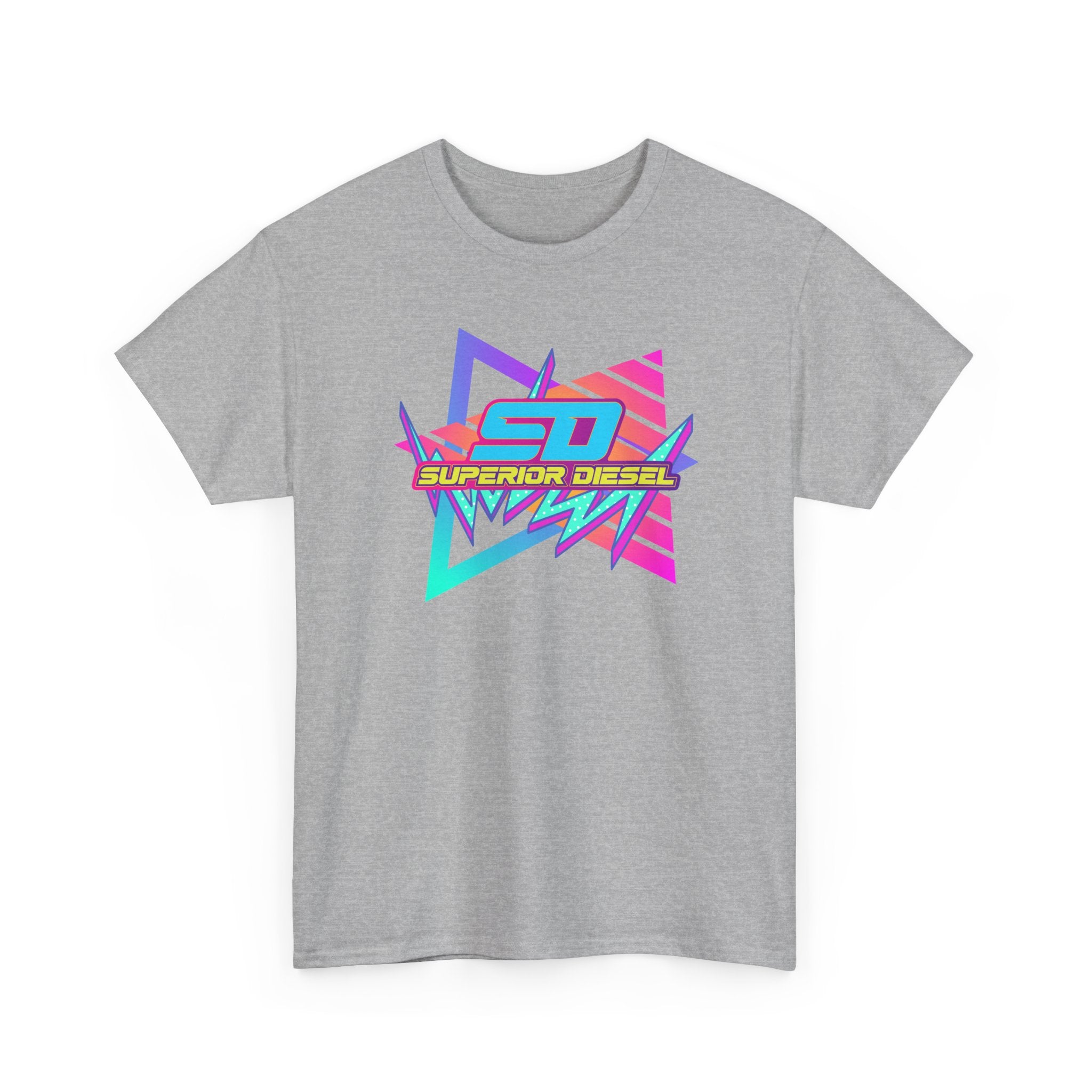 Retro 80s "Superior Diesel" Tee — Vaporwave Graphic T-Shirt