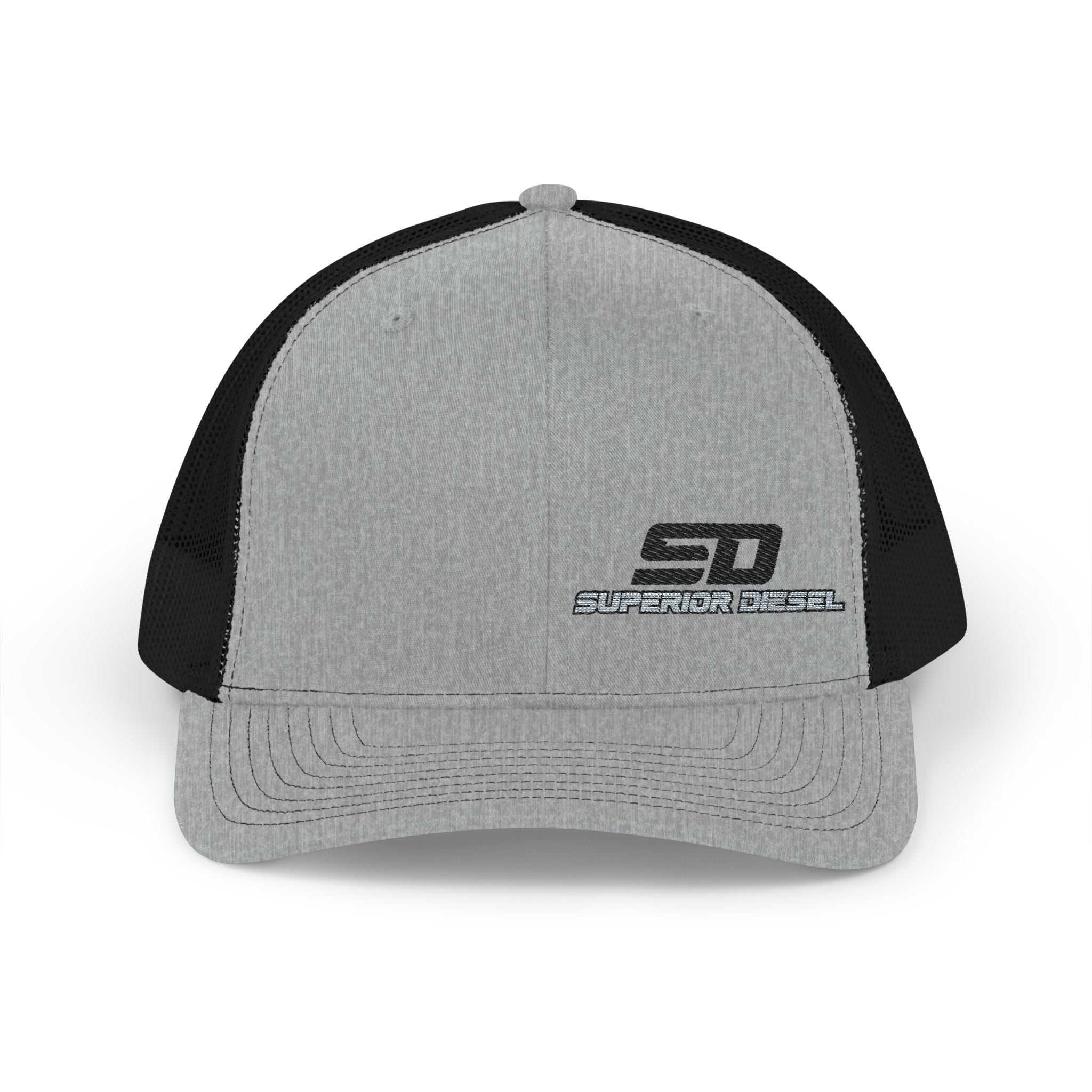 Trucker Cap — 'SD Superior Diesel' Embroidered Mesh Snapback