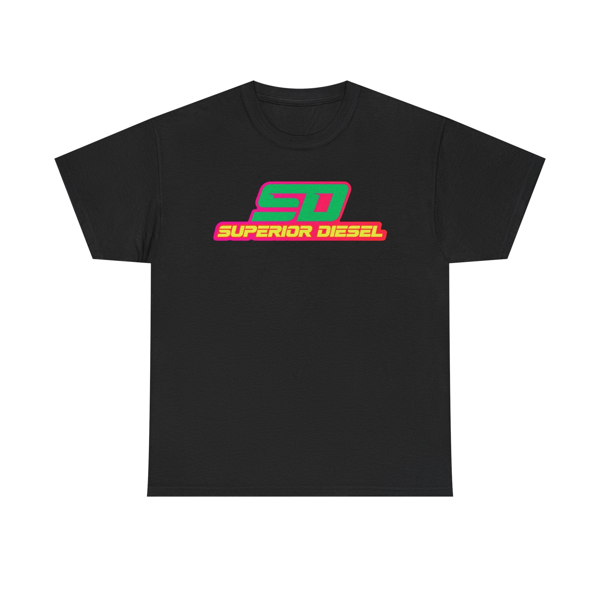 Superior Diesel Logo Tee — Retro Racing Graphic T-Shirt