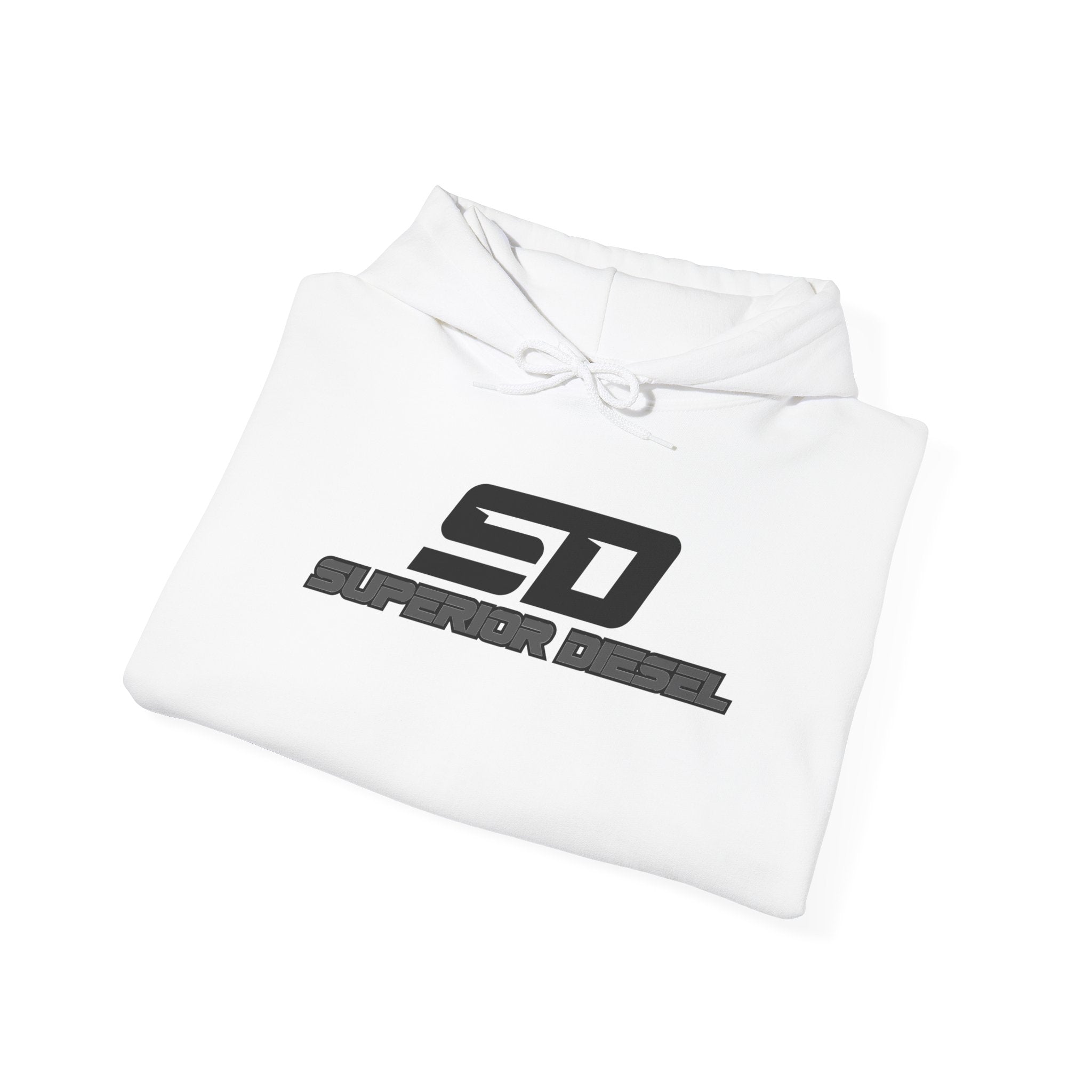 Superior Diesel Logo Hoodie – Mechanics & Truck Enthusiast Pullover