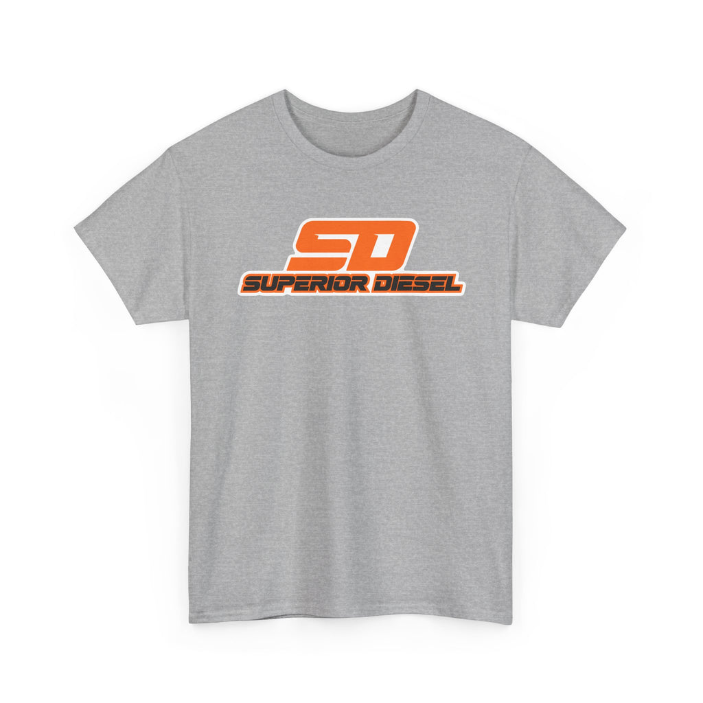 Superior Diesel Logo Tee — SD Orange Graphic T-Shirt