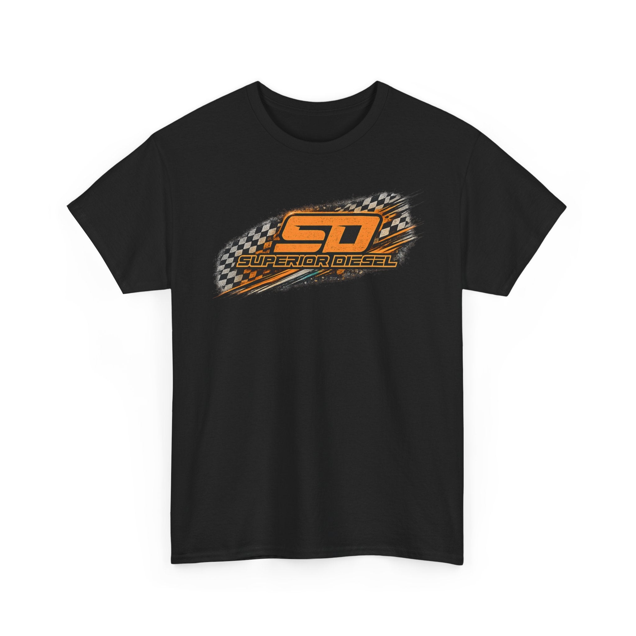 Racing Number 90 Checkered Flag T-Shirt — Motorsport Graphic Tee
