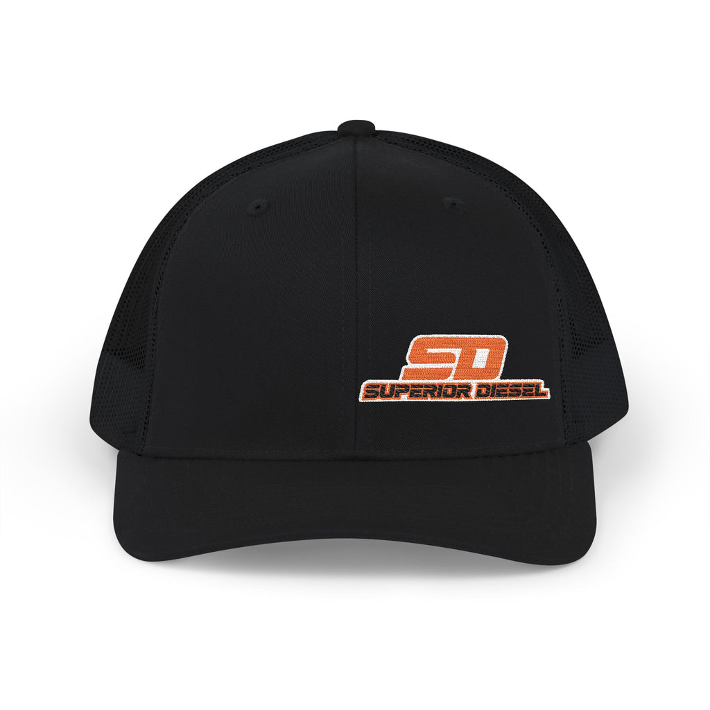 Trucker Cap - 'SD Superior Diesel' Embroidered Mesh Snapback
