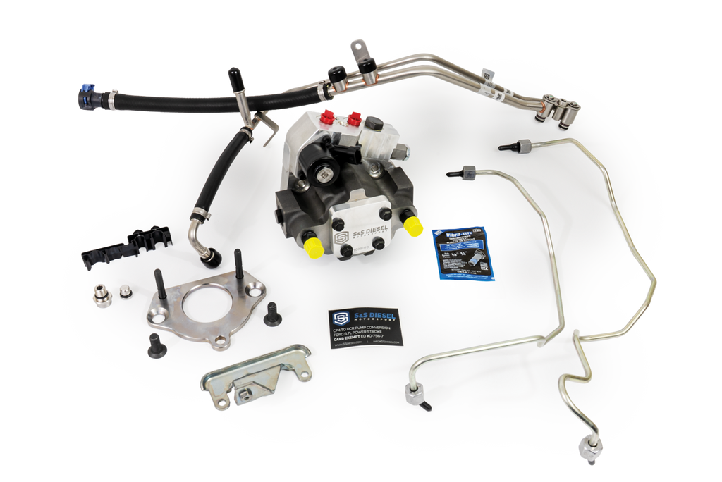 S&S Diesel CP4 To DCR Fuel Pump Conversion Kit S&S Diesel CP4 To DCR Fuel Pump Conversion Kit