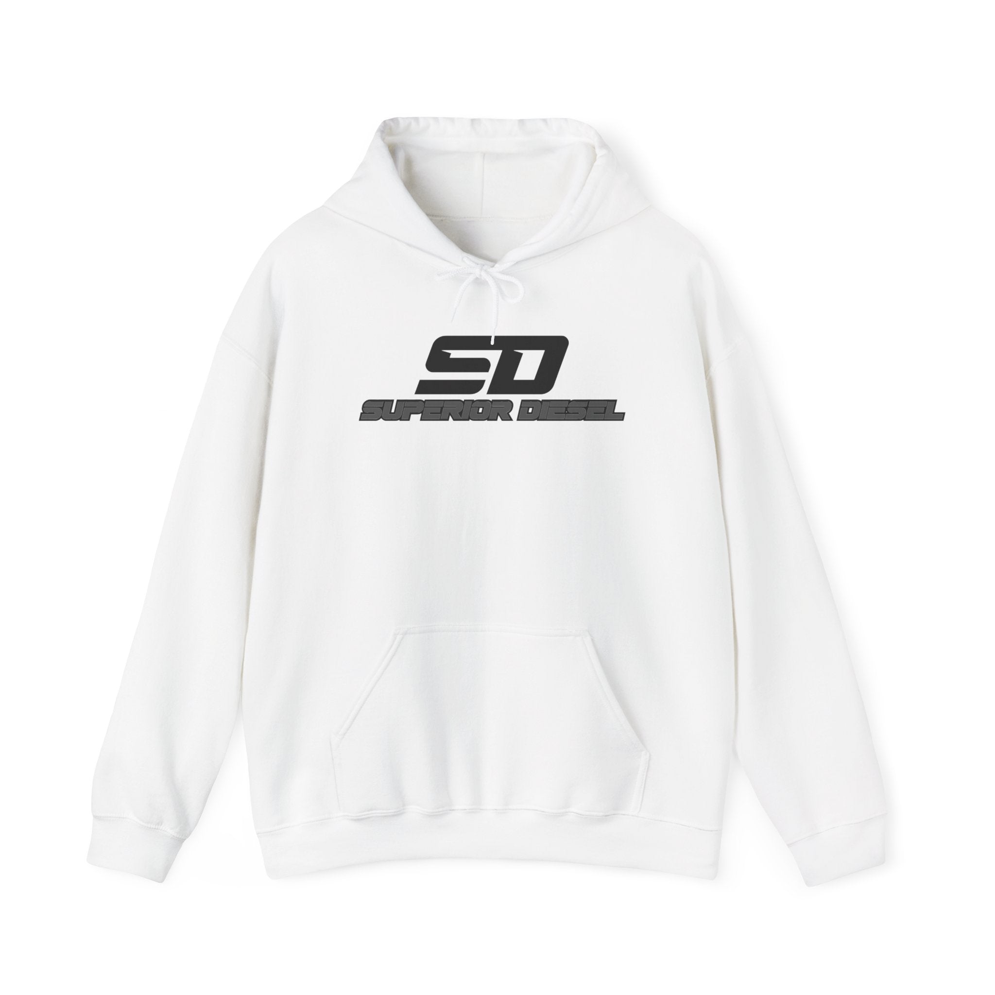 Superior Diesel Logo Hoodie – Mechanics & Truck Enthusiast Pullover