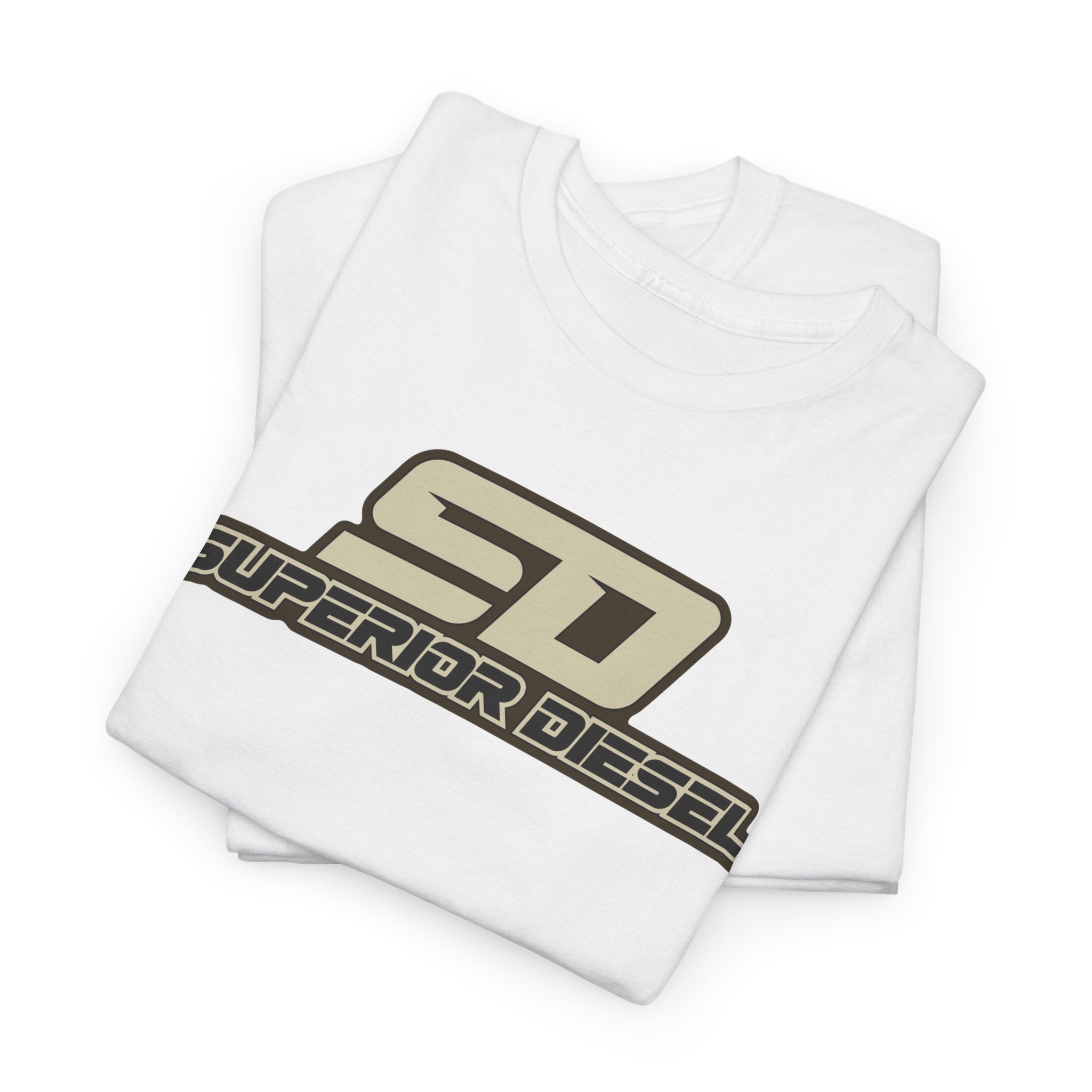 Superior Diesel Logo Tee — Retro SD Graphic T-Shirt for Diesel Truck Fans