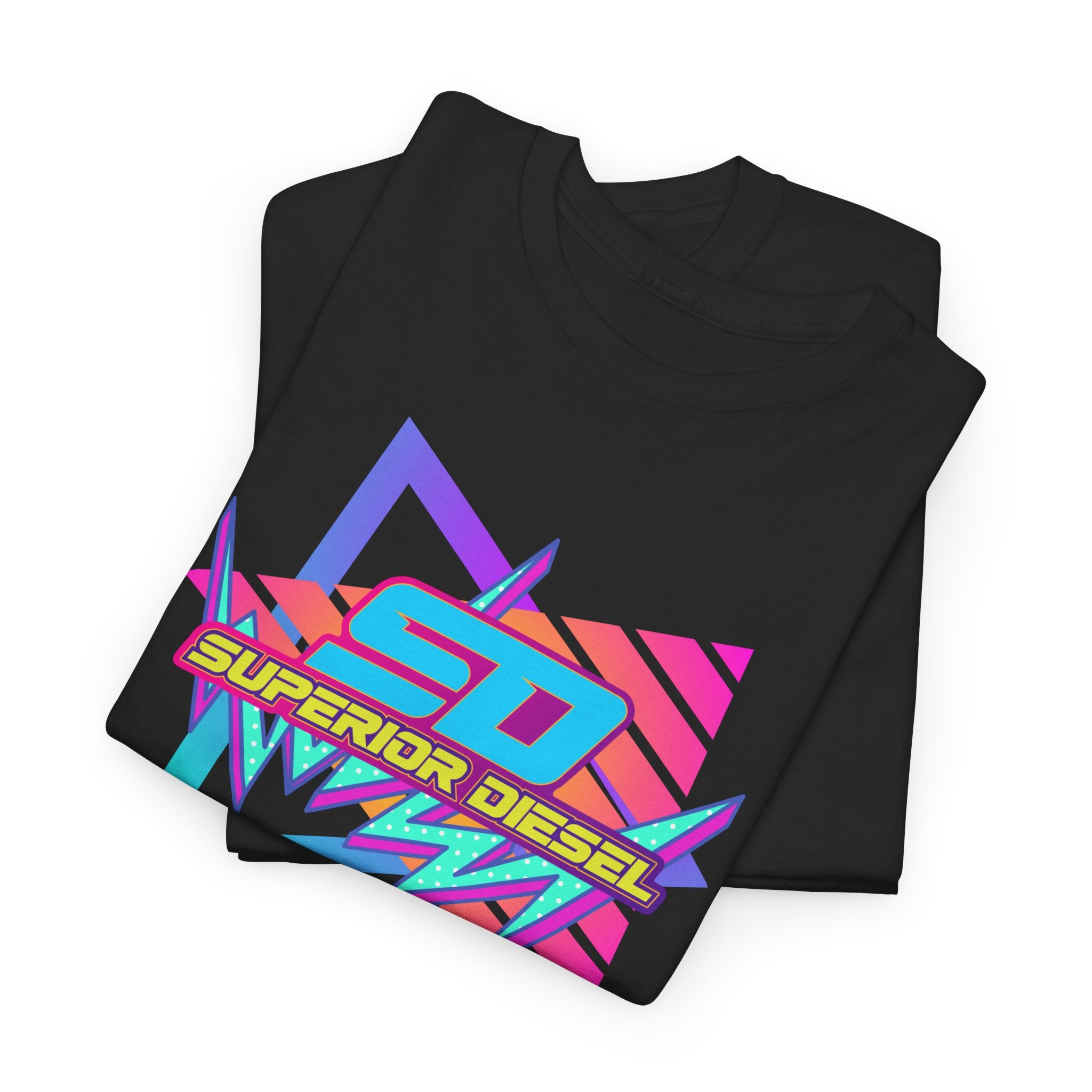 Retro 80s "Superior Diesel" Tee — Vaporwave Graphic T-Shirt