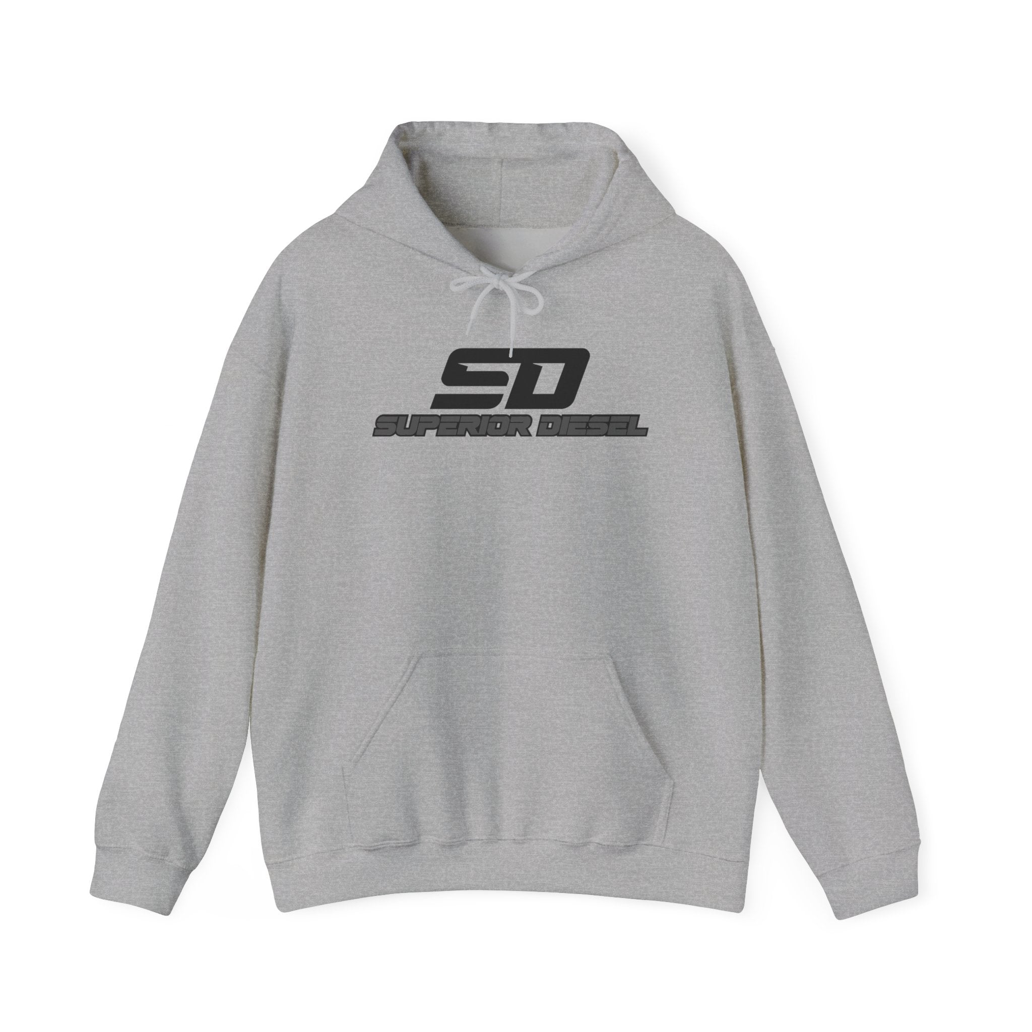 Superior Diesel Logo Hoodie – Mechanics & Truck Enthusiast Pullover