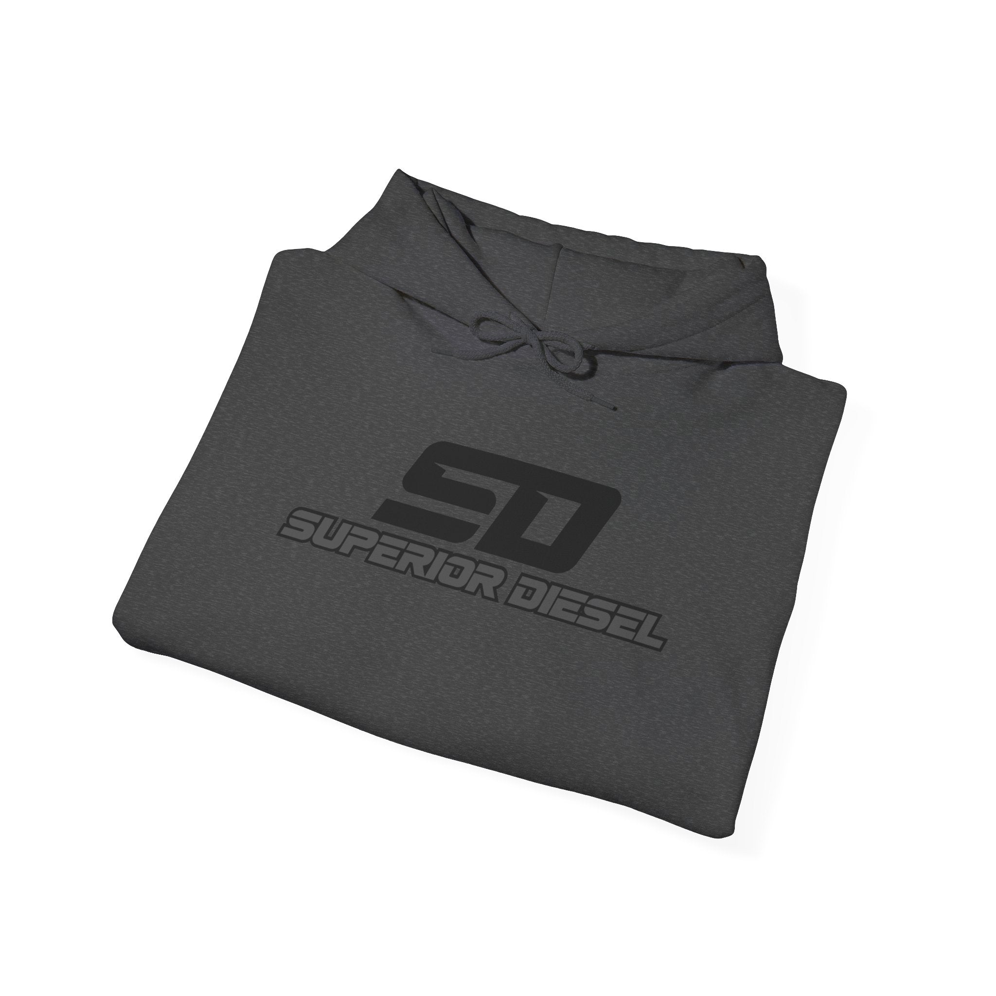 Superior Diesel Logo Hoodie – Mechanics & Truck Enthusiast Pullover