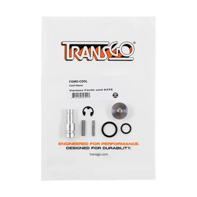 2011-2019 TransGo FOMO-COOL Cooler Bypass Delete Kit for Ford Powerstroke 6R140