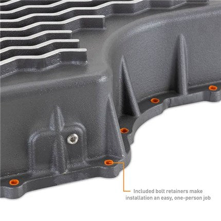 Mishimoto Aluminum Transmission Pan 6R140 - 2011-2019 Ford Powerstroke 6.7L