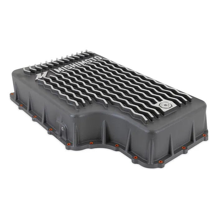 Mishimoto Aluminum Transmission Pan 6R140 - 2011-2019 Ford Powerstroke 6.7L