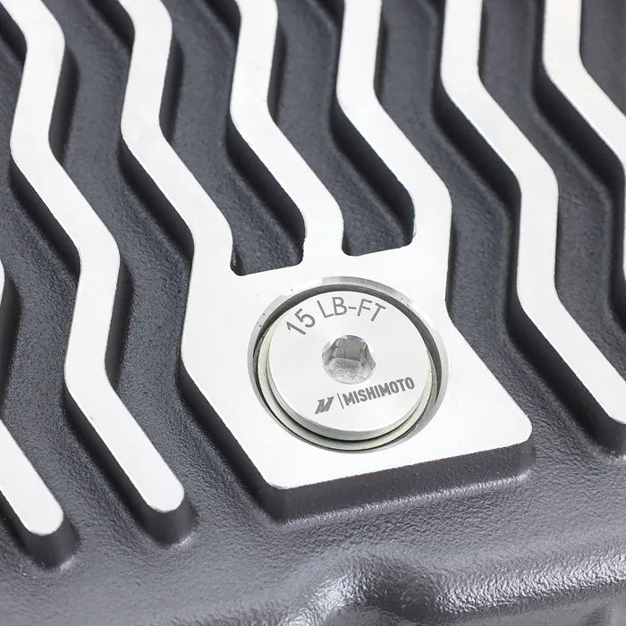 Mishimoto Aluminum Transmission Pan 6R140 - 2011-2019 Ford Powerstroke 6.7L