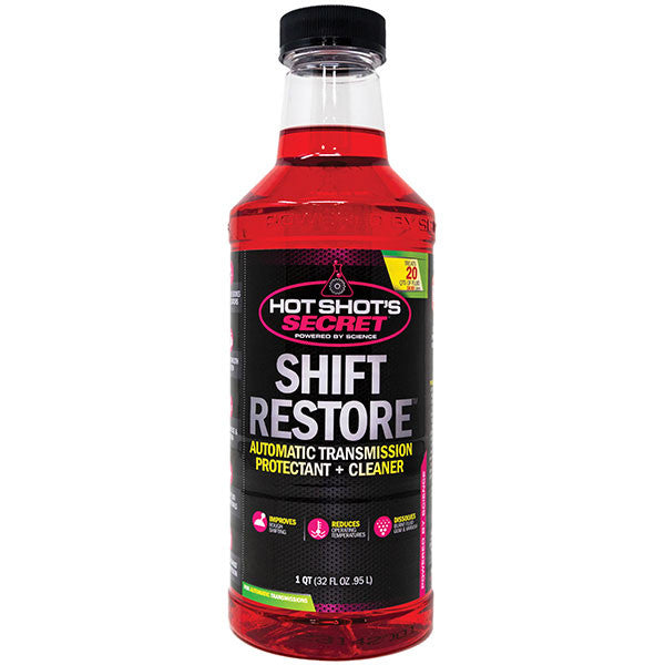 Hot Shot's Secret Shift Restore Transmission Fluid Additive TSE Hot Shot's Secret Shift Restore Transmission Fluid Additive TSE